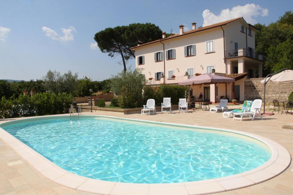 Agriturismo Casale Zuccari Caprarola Exterior foto
